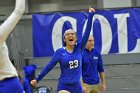 Volleyball vs Emerson  Wheaton College Women's Volleyball vs Emerson College. - Photo by Keith Nordstrom : Wheaton, Volleyball, VB2019